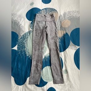 Lululemon wunder train, 25 inch, size 2